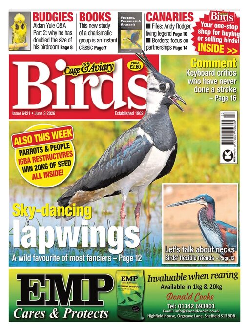 Cover image for Cage & Aviary Birds